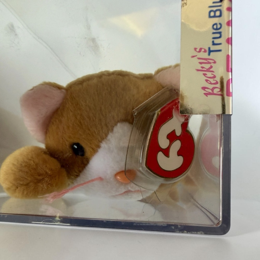 Ty Beanie Babies Nip Old Face / White Face  3rd 1st MWMT MQ - TBB Authenticated